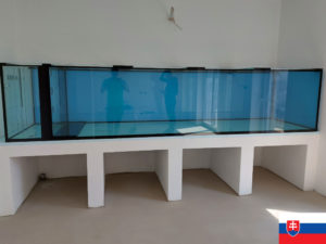 3600 x 1000 x 800 - 15 mm Linea Azura,  Slovakia